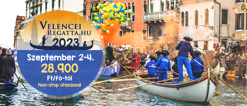 Velencei Regatta 2023. szeptember 2. Non Stop